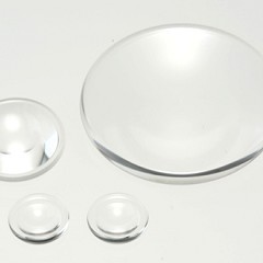 Convex And Concave Lenses Stock