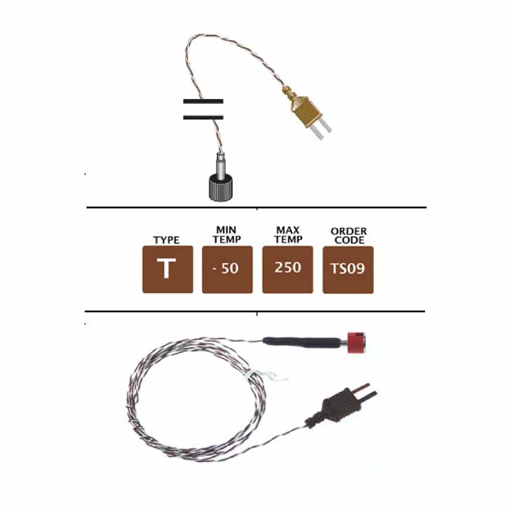 TS09 - T Type Magnetic Surface Probe 12.5mm Diameter