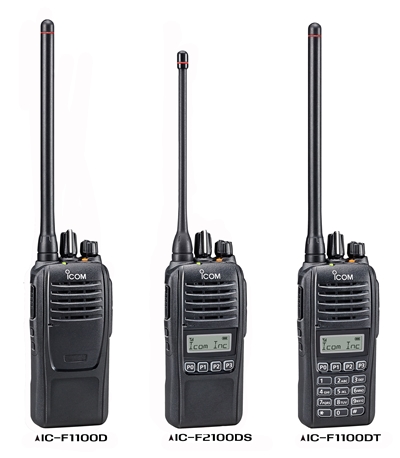 IC-F1100D/F2100D Series PMR Handheld Two Way radio