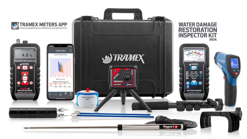 Suppliers of Water Damage Restoration Inspector Kit UK