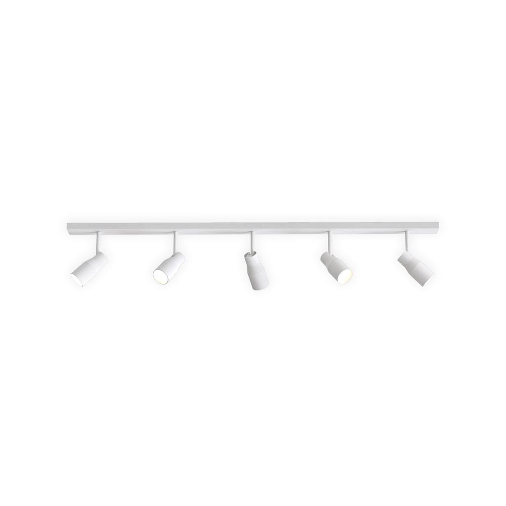 Astro Apollo Five Bar Textured White Spotlight