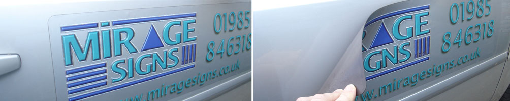 Specialising In Magnetic Vehicle Signs