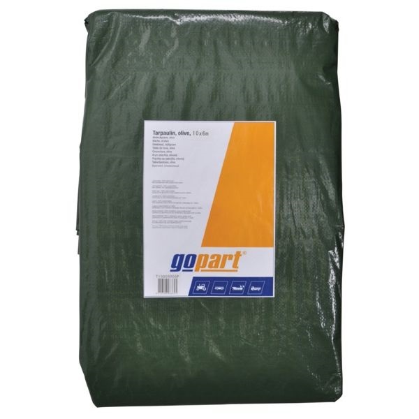 Go Part Waterproof Tarpaulin Green 3 x 2m