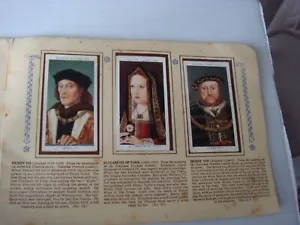 Royalty The Kings & Queens Of England 1066-1935 Full Players Album Good - Rare