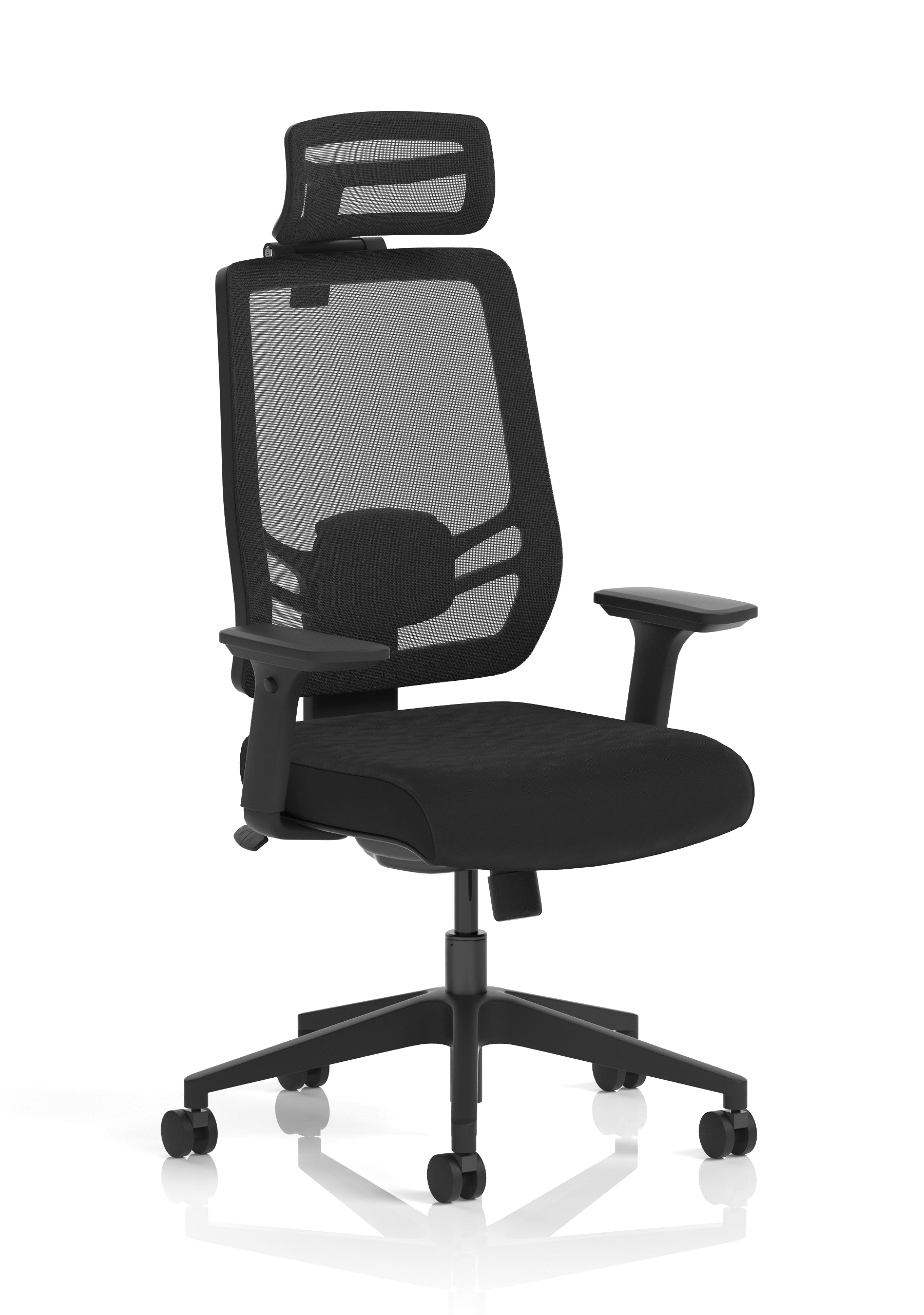 Specialising In Ergo Twist High Mesh Back Ergonomic Task Operator Office Chair with Height Adjustable Arms - Headrest Options - Available in 20 Colours UK