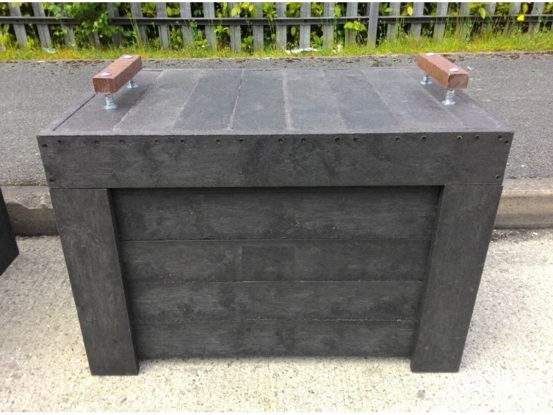 Small Storage Box - Recycled Plastic for Parks