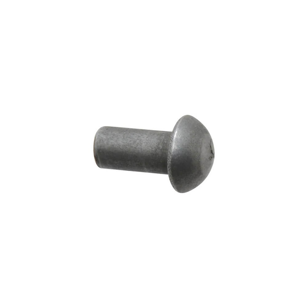50x10mm Round Steel Rivet 17mm Diameter