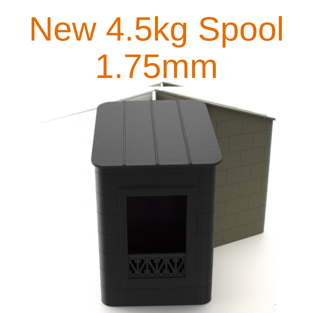 3D FilaPrint PLA Matte Black 1.75mm 4.5Kg 3D Printing Filament