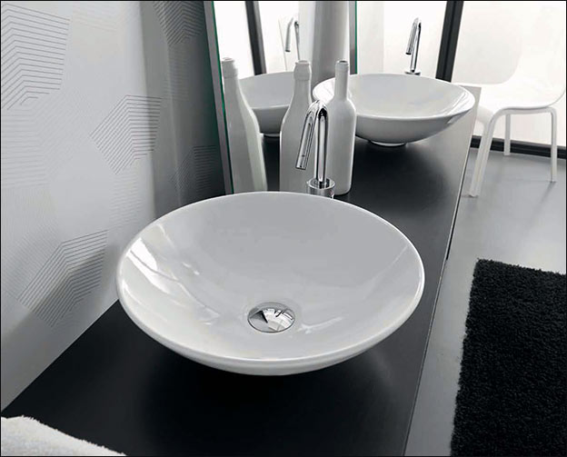 Round Ceramic Wash Basin (29X)