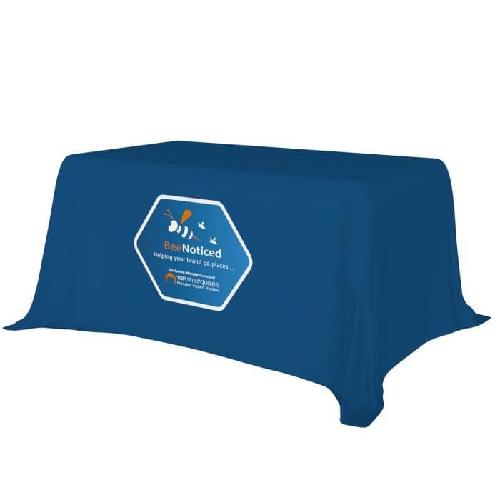 4ft Printed Throw Tablecloth