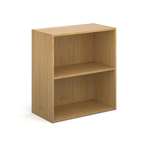 Contract Bookcase with 1 Shelf - Oak