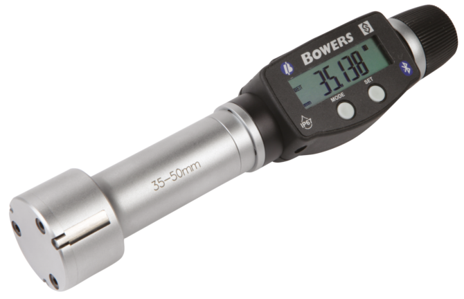 Bowers XT3 Digital Bore Gauge with Bluetooth - Metric