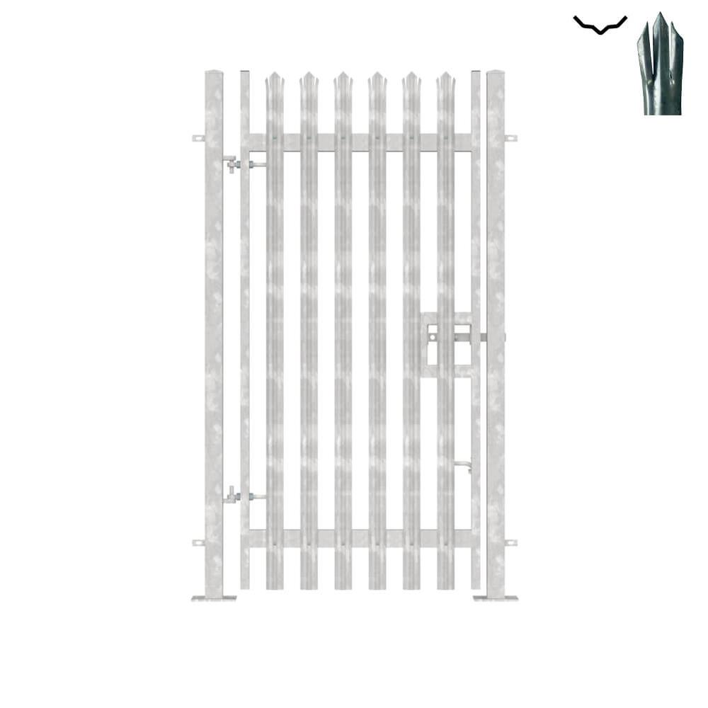 Single Leaf Bolt-Down Gate - 2.4m x 1.2mTriple Pointed 'D' Section 3.0mm