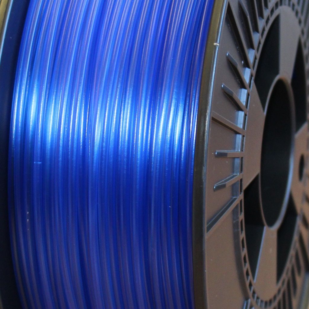 3D FilaPrint PETG Blue Transparent 2.85mm 3D Printer Filament