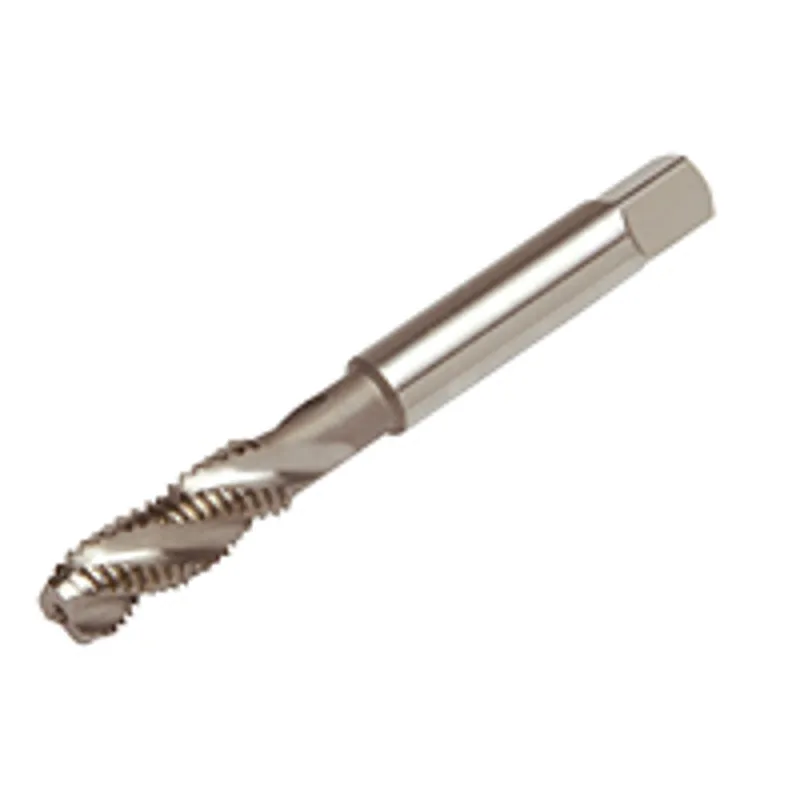M 5x0.8 Metric Spiral Flute Machine Tap Bright or Tin Coated