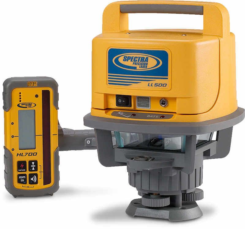 UK Suppliers of LL500 Rotating Laser Level