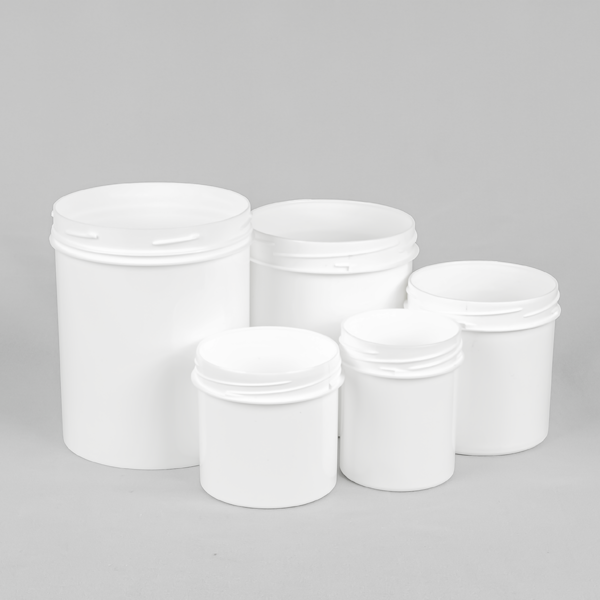UK Suppliers of Wide Mouth Screw Top Tamper Evident Plastic Jars 