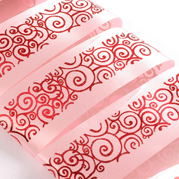Foil Print 36mm Patterns & Effects Style Design (Plate: 3104, Colour(s): Pink 3)