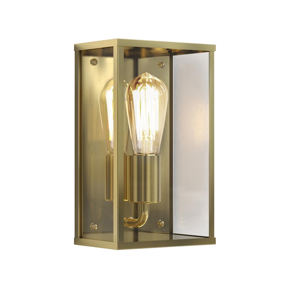 Astro Homefield Natural Brass Wall Light