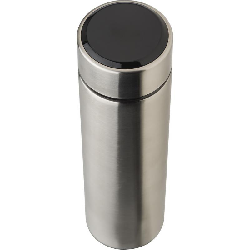 Stainless steel thermos bottle (450 ml) with LED display