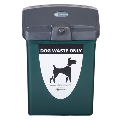 Fido 25&#8482; Litre Dog Waste Bin & Express Delivery
                                    
	                                    Poppy Red or Deep Green