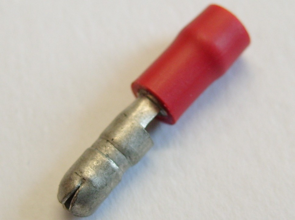 CN02344 Red 12A Male Bullet Terminal
[CN 02344]