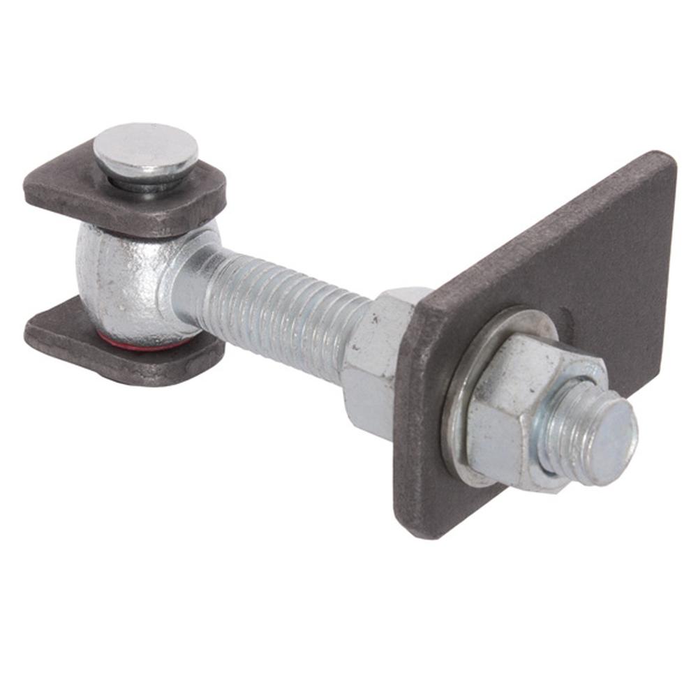 16mm 2-way Adjustable Hinge To Allow180 Degree Opening - Zinc Plated