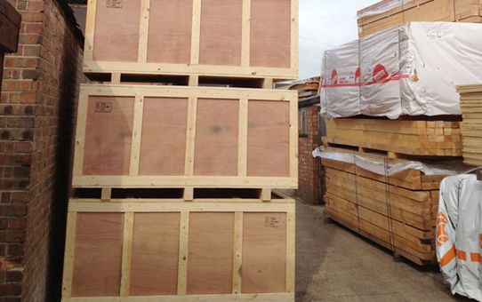 Manufacture of Plywood Batten Round Cases