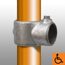 Galvanized Disabled Access Handrail Fittings