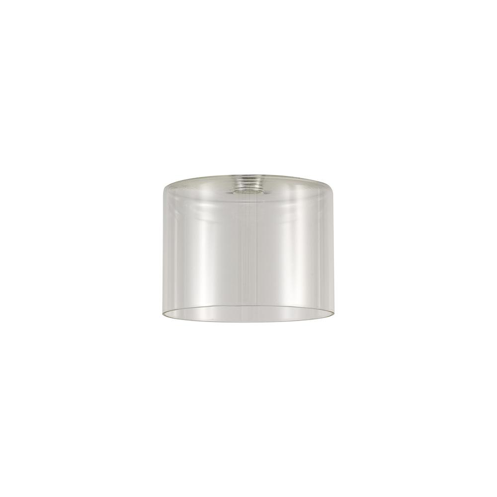 Luxuria Apex 150x110mm Short Cylinder (A) Clear Glass Shade