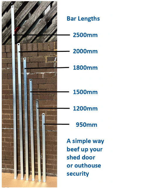 Introducing Our 2.5 Metre Door Security Bar