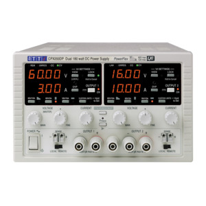 Aim-TTi CPX200DP DC Power Supply, Dual Output, 2 x 60 V / 10 A, 180 W, USB, RS232, LAN, GPIB, CPX Series