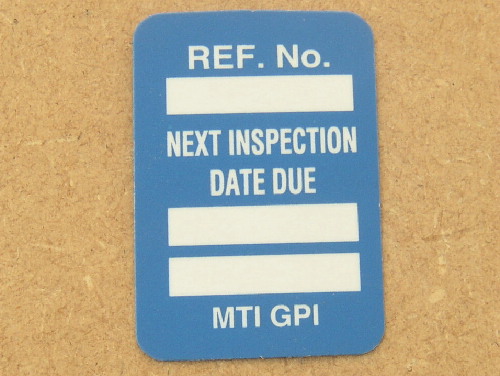 Scafftag Micro Inspection Inserts
[MTI GPI]