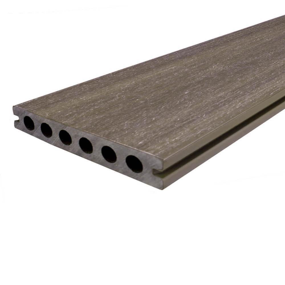 Platinum Ash Double Sided Deck Board 140 x 22 x 3660mm - Natural 