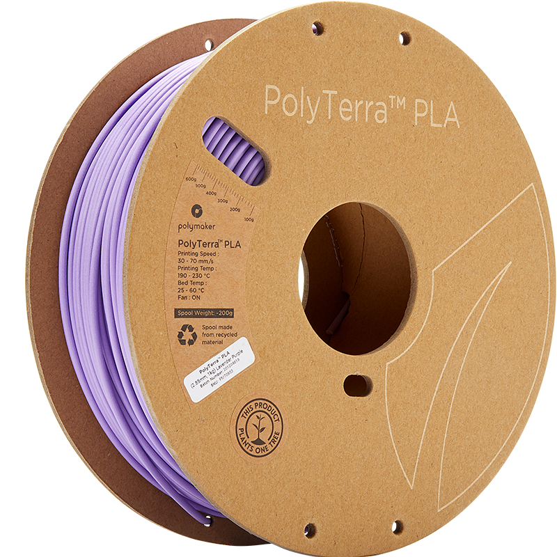 PolyTerra PLA Lavender Purple 2.85mm 1Kg