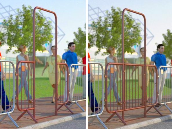 Walkway Barrier