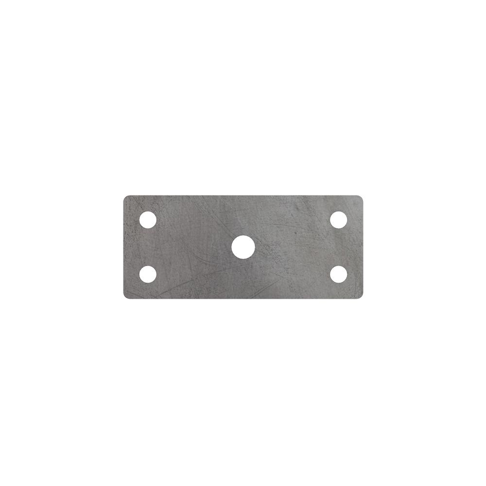 Rect. Plate - L 185 x W 80mm -10mm ThickMild Steel