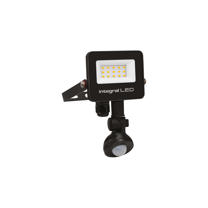 Integral Super Slim 2 Cool White PIR Floodlight 10W IP67