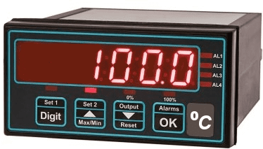 Temperature Input Panel Meter