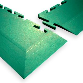 Tile Corner Section - for 7mm Virgin PVC Tiles-Green
