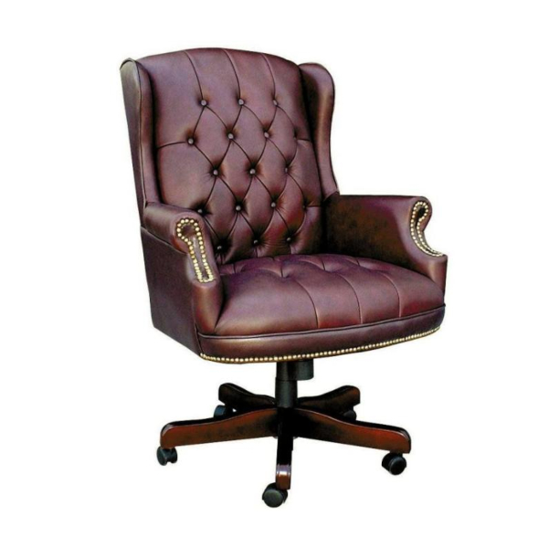 Chairman Executive Chair - Burgundy