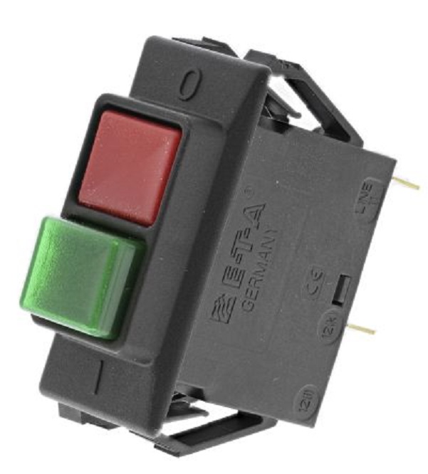 ETA 16A 2 Pole Thermal Magnetic Circuit Breaker, 50 V dc, 250 V
[15A Thermal]