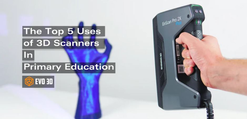 The Top 5 Uses of 3D Scanners in Primary Education
