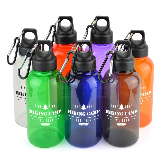 Lowick Translucent Plastic Sports Bottle With Lid