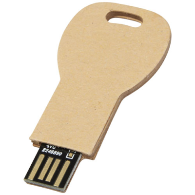 KEY-SHAPED RECYCLED PAPER USB 2.