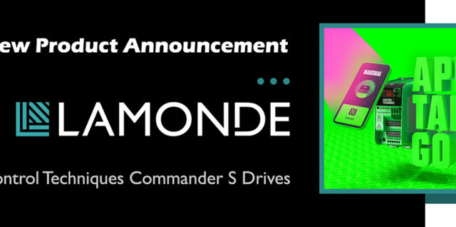 New Product Announcement: Command S Drives from Control Techniques