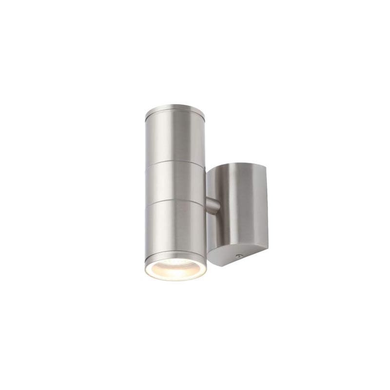 Forum Islay Wall Light 2xGU10 Stainless Steel