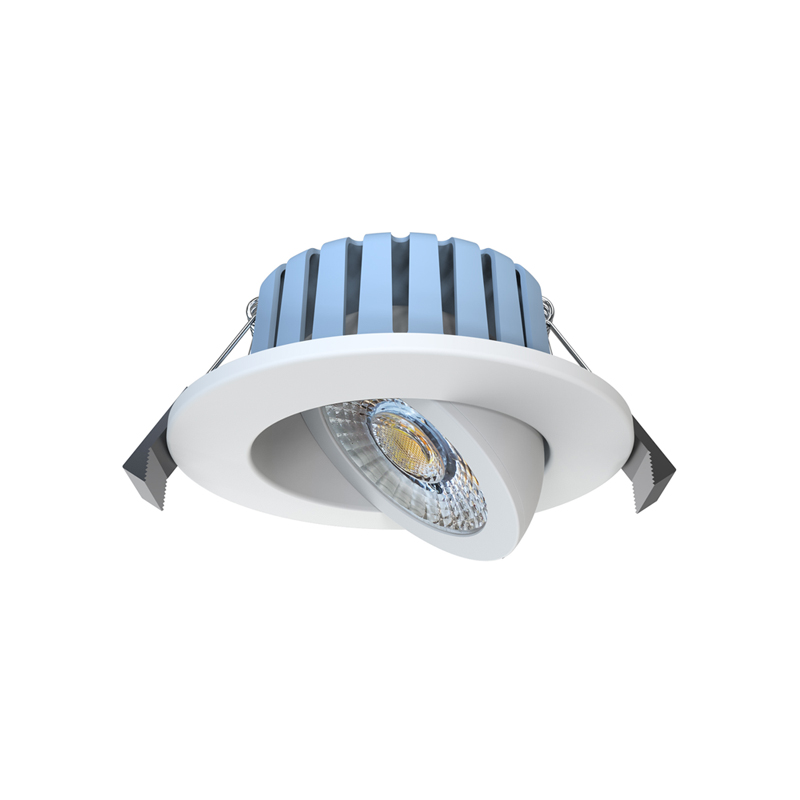 Forum Eden IP65 Adjustable Fire Rated LED Downlight White