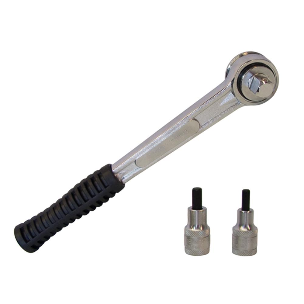 Tubeclamp 233 Ratchet KeyWith 2 Sockets To Suit Sizes A-E