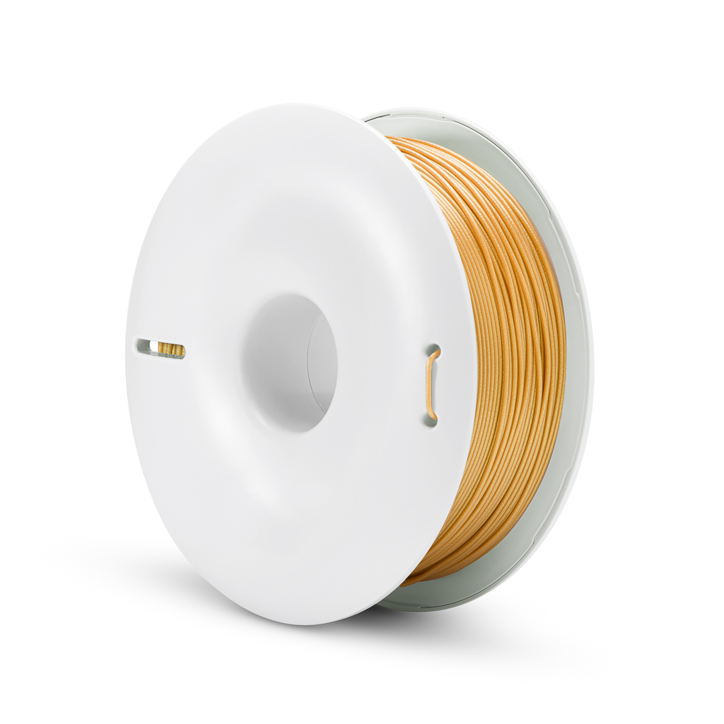 Easy PLA True Gold 1.75mm 3D printing filament Fiberlogy 850gms